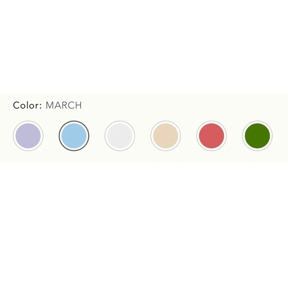 Anthropologie March  birthstone pendant necklace - Picture 11 of 14